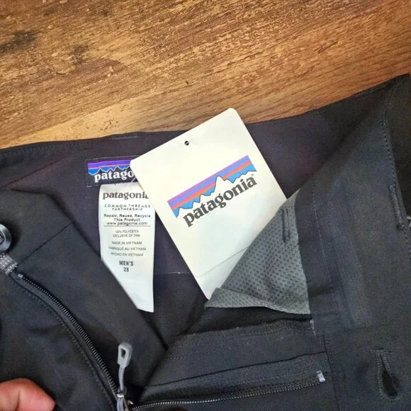 NWT!! Patagonia Men’s Simul Alpine Slim Fit Pants, 28 Black - Picture 11 of 15